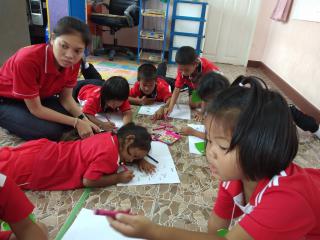 7. โครงการค่ายอาเซียนสำหรับเด็กวัยก่อนประถมศึกษา วันที่ 18 ส.ค.62 ณ โรงเรียนในเขตตำบลคุยบ้านโอง